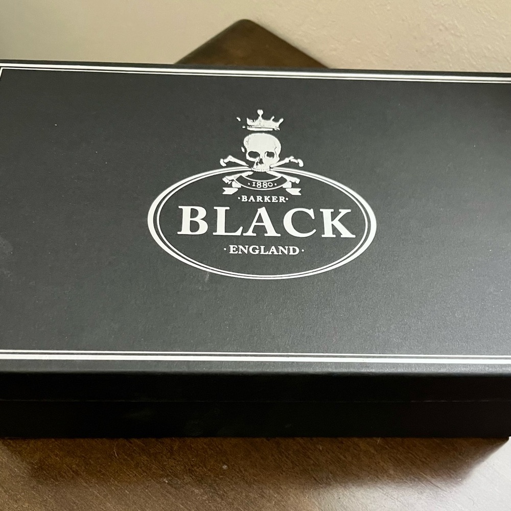 Men's Oxford Shoes - Black Calfskin